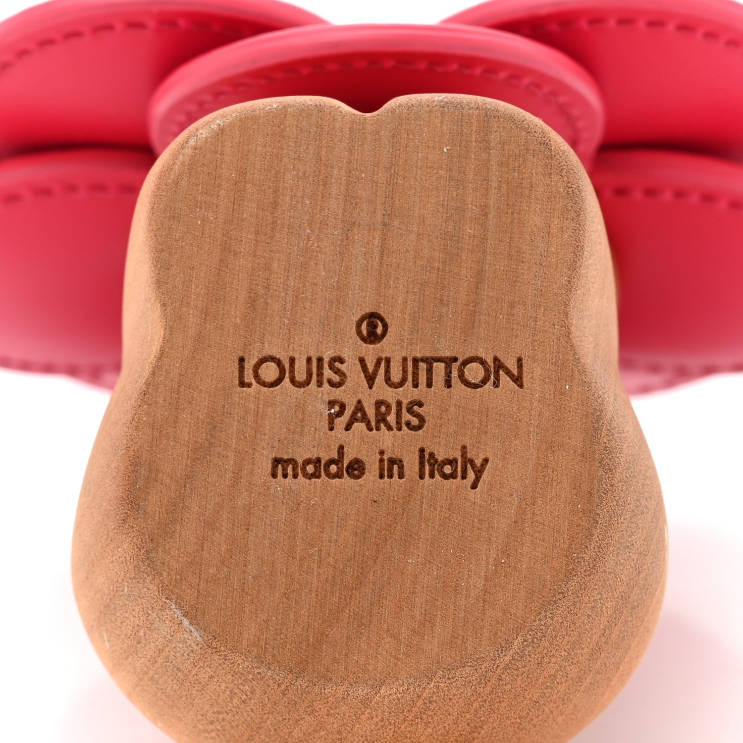 Louis Vuitton Wood Canvas Petula Mini Fuchsia 5 of 6
