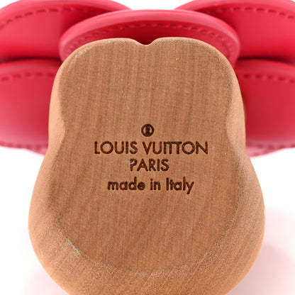 Louis Vuitton Wood Canvas Petula Mini Fuchsia 5 of 6