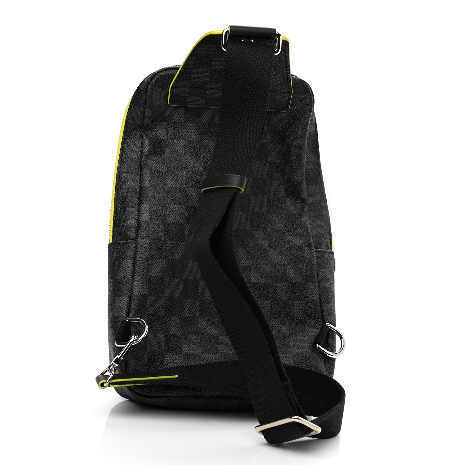 Louis Vuitton Damier Graphite Avenue Sling Backpack Yellow 2 of 7