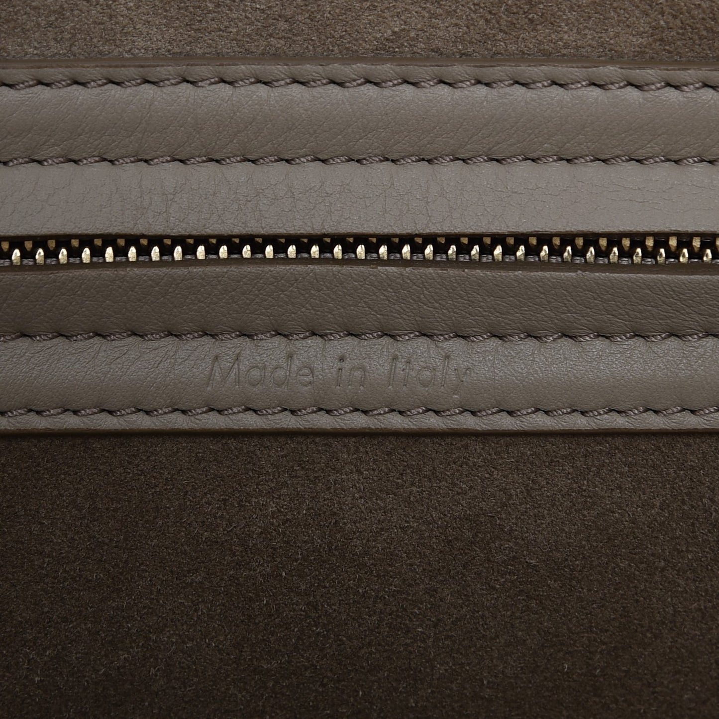 Supple Calfskin Medium Phantom Luggage Beige