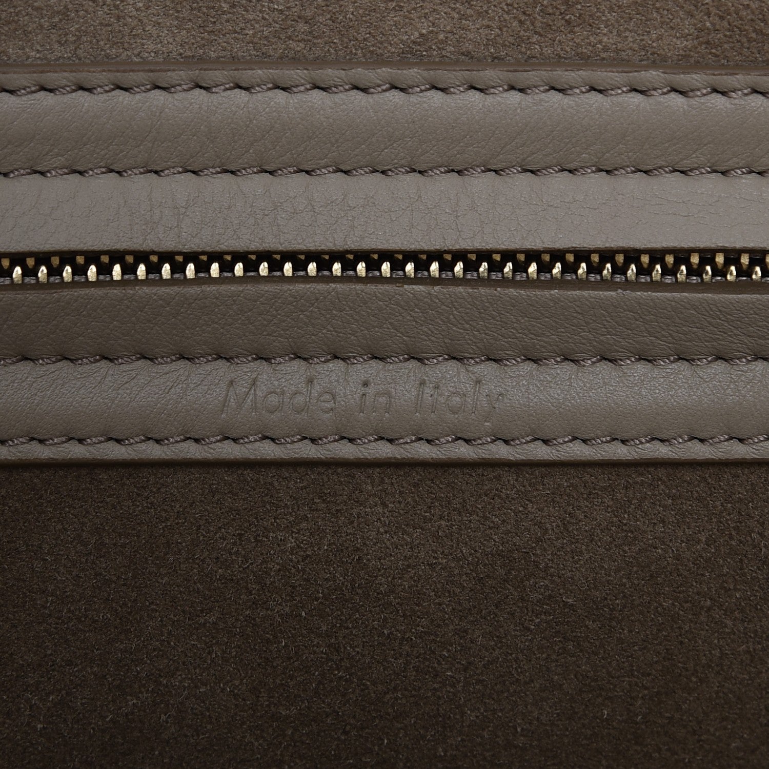 Celine Supple Calfskin Medium Phantom Luggage Beige 7 of 8