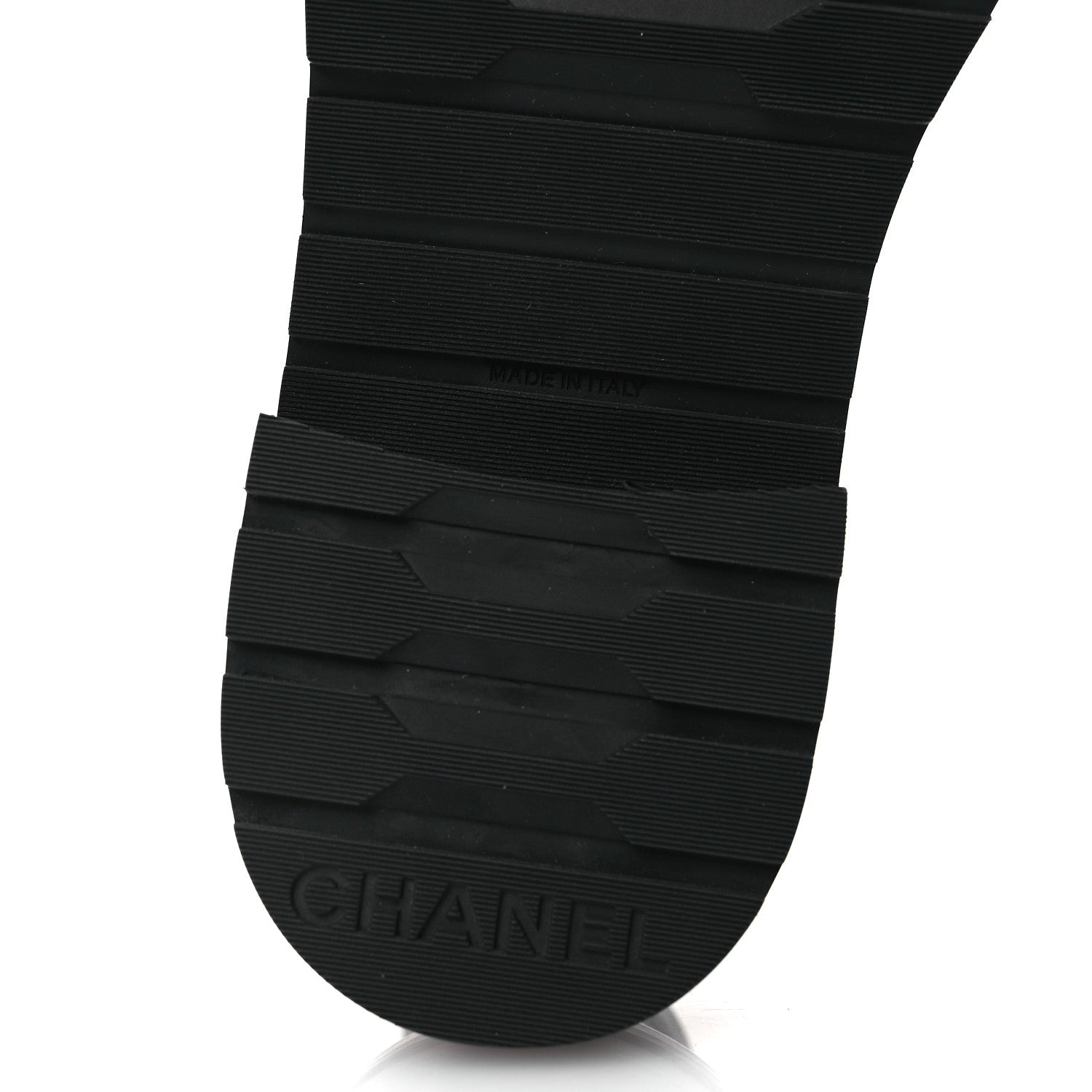 Chanel Lambskin Calfskin Quilted Lace Up Combat Boots 38 Black 7 of 10