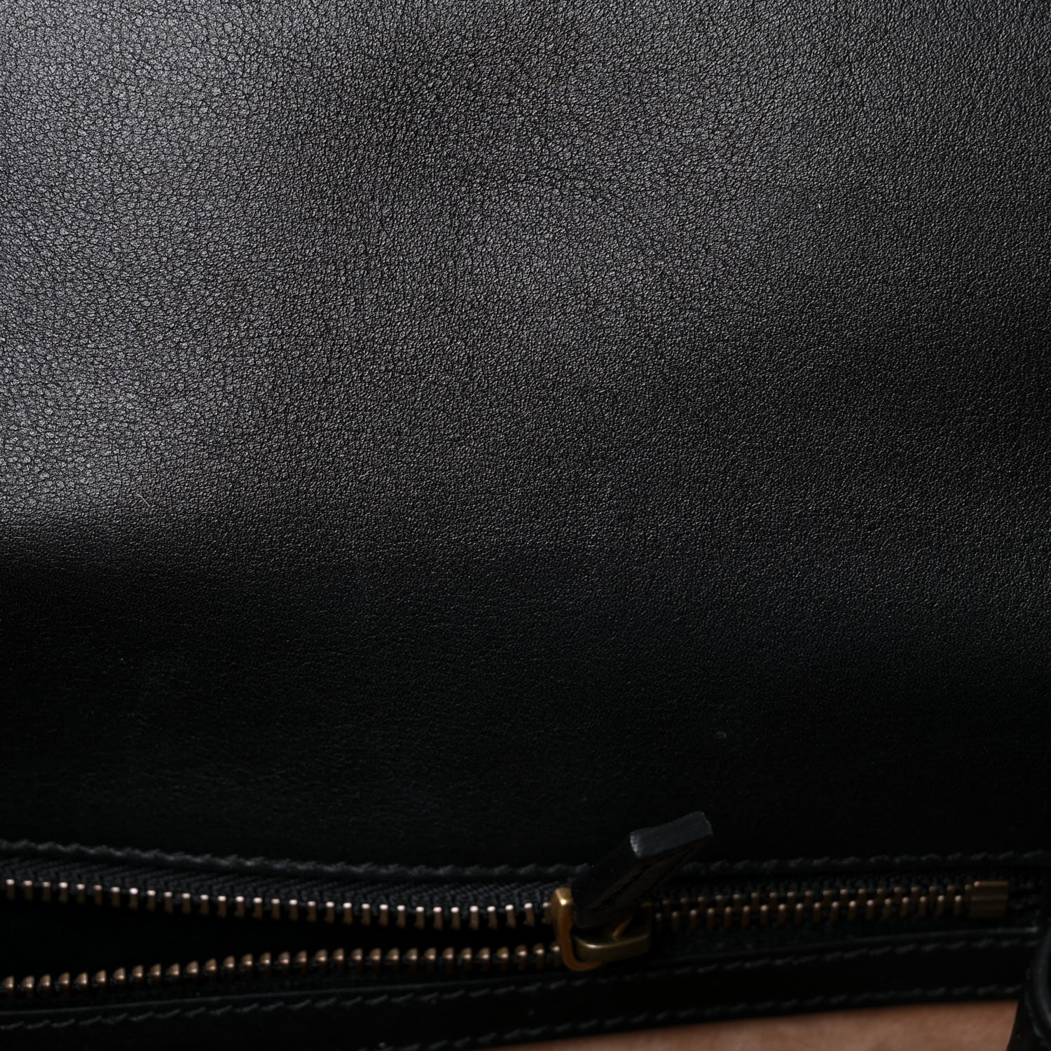 Gucci Calf Hair Leopard Print Shoulder Bag Black 14 of 20