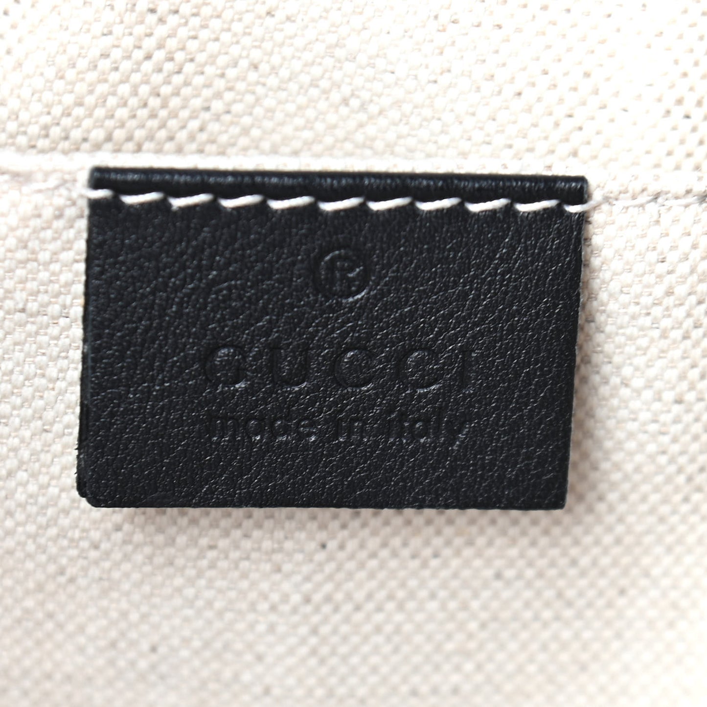 Calfskin Web GG Marmont Flap Chain Backpack Black