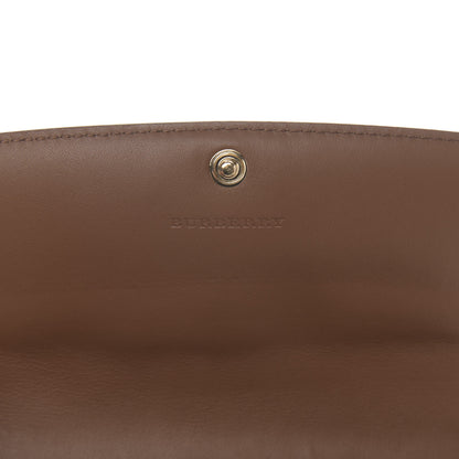 Burberry Haymarket Check Halton Wallet Tan 5 of 5