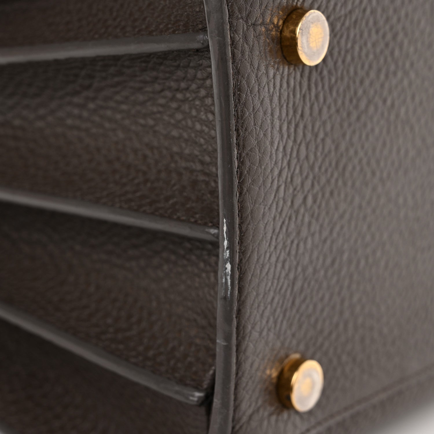 Saint Laurent Grained Calfskin Small Sac De Jour Fog 14 of 18