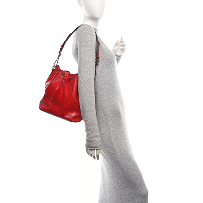 Louis Vuitton Epi Petit Noe Castillan Red 2 of 9