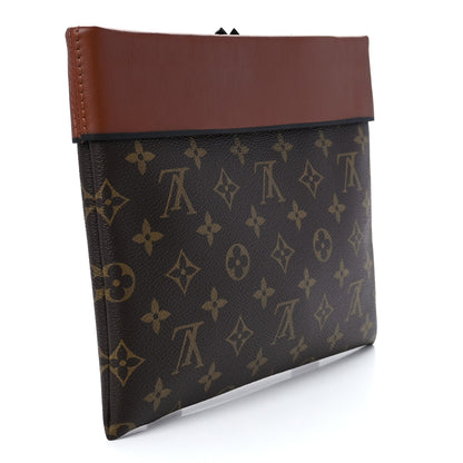 Louis Vuitton Monogram Tuileries Pochette Caramel 2 of 11