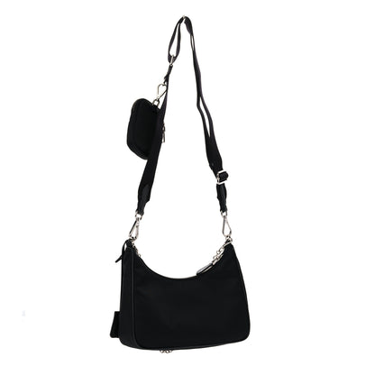 Prada Nylon Re-Edition 2005 Shoulder Bag Black 3 of 11