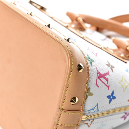 Louis Vuitton Monogram Multicolor Alma White 16 of 21