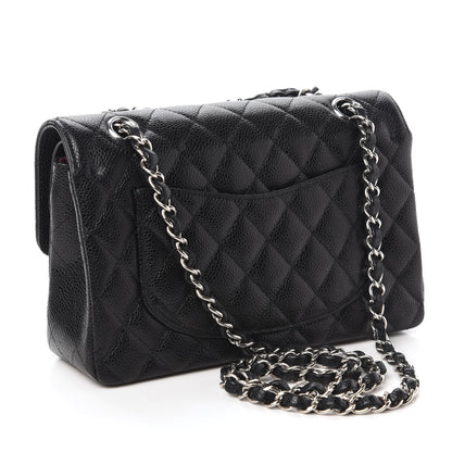 Chanel Caviar Quilted Small Double Flap Black 3 of 11