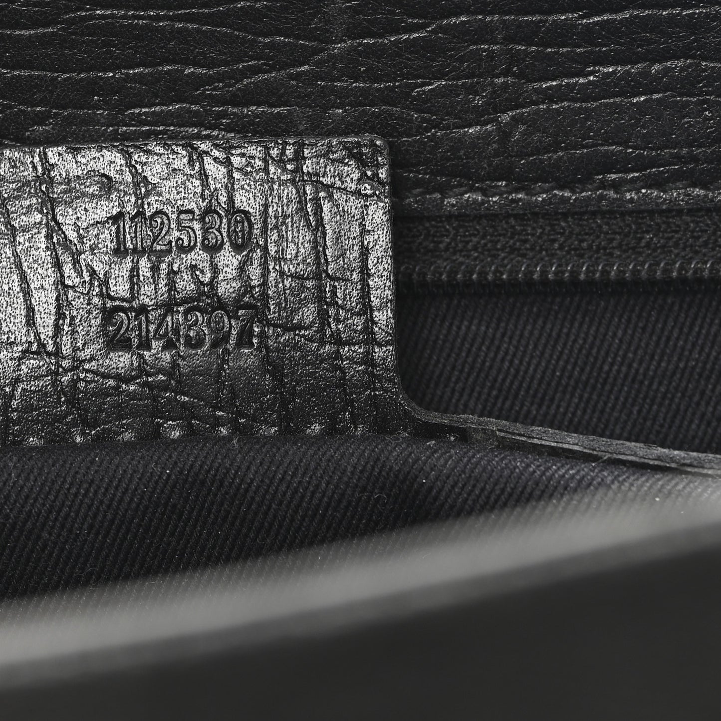 Monogram Bamboo Handle Bag Black