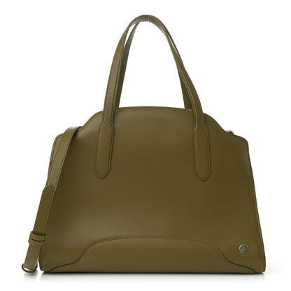 Loro Piana Smooth Calfskin Large Sesia Olive Leaf 1 of 11