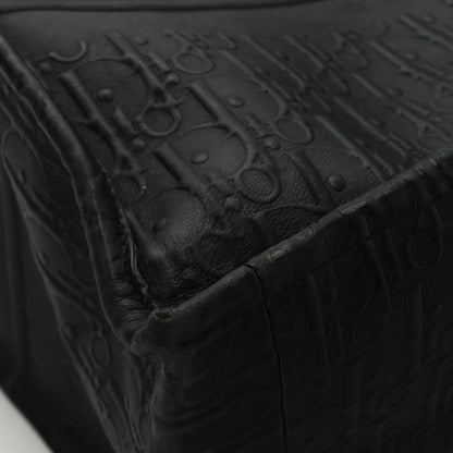 Christian Dior Oblique Calfskin Embossed Large Book Tote Black 11 of 11