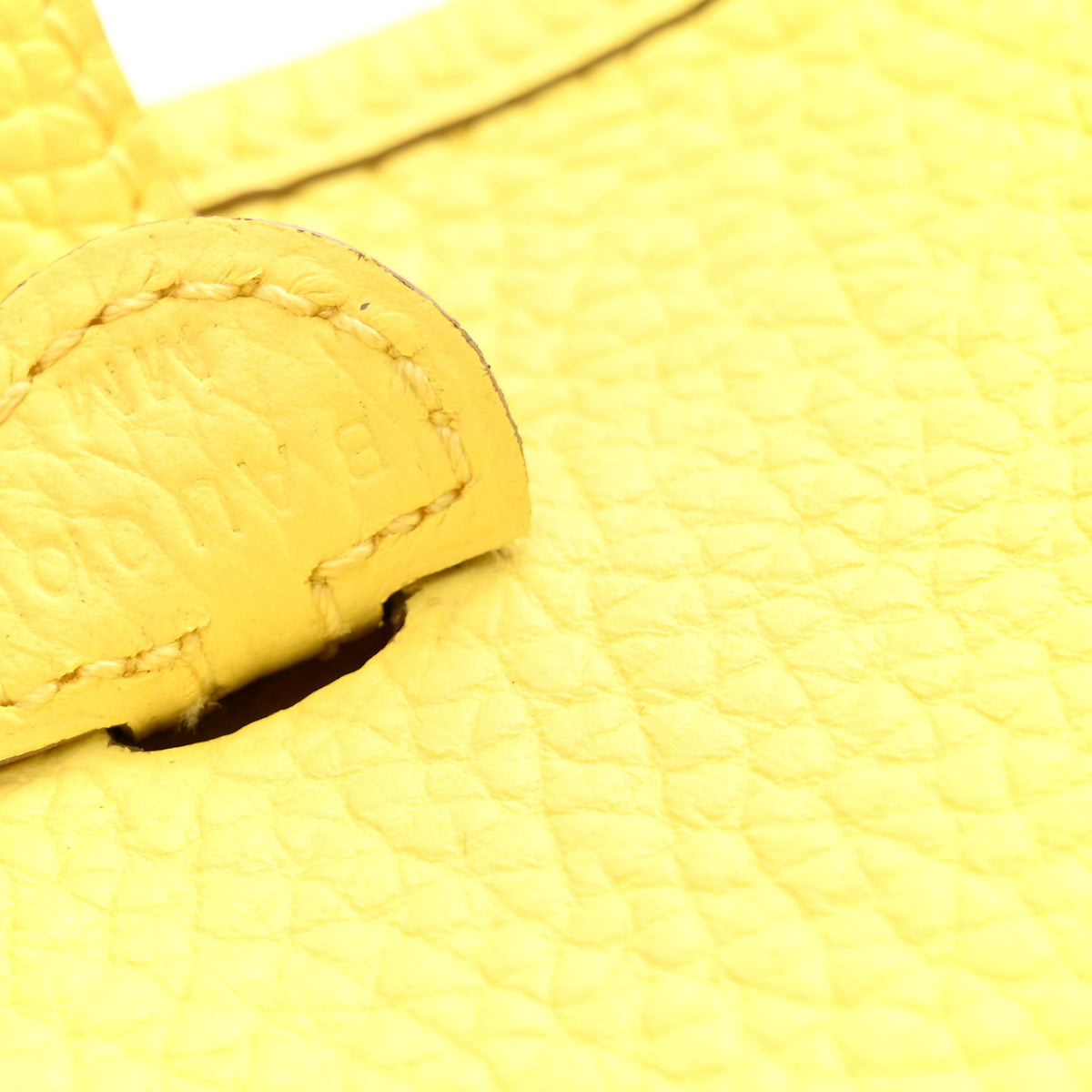 Hermes Taurillon Clemence Evelyne TPM Lime 7 of 12