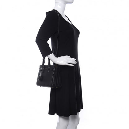 Saint Laurent Calfskin Nano Sac de Jour Black 2 of 9