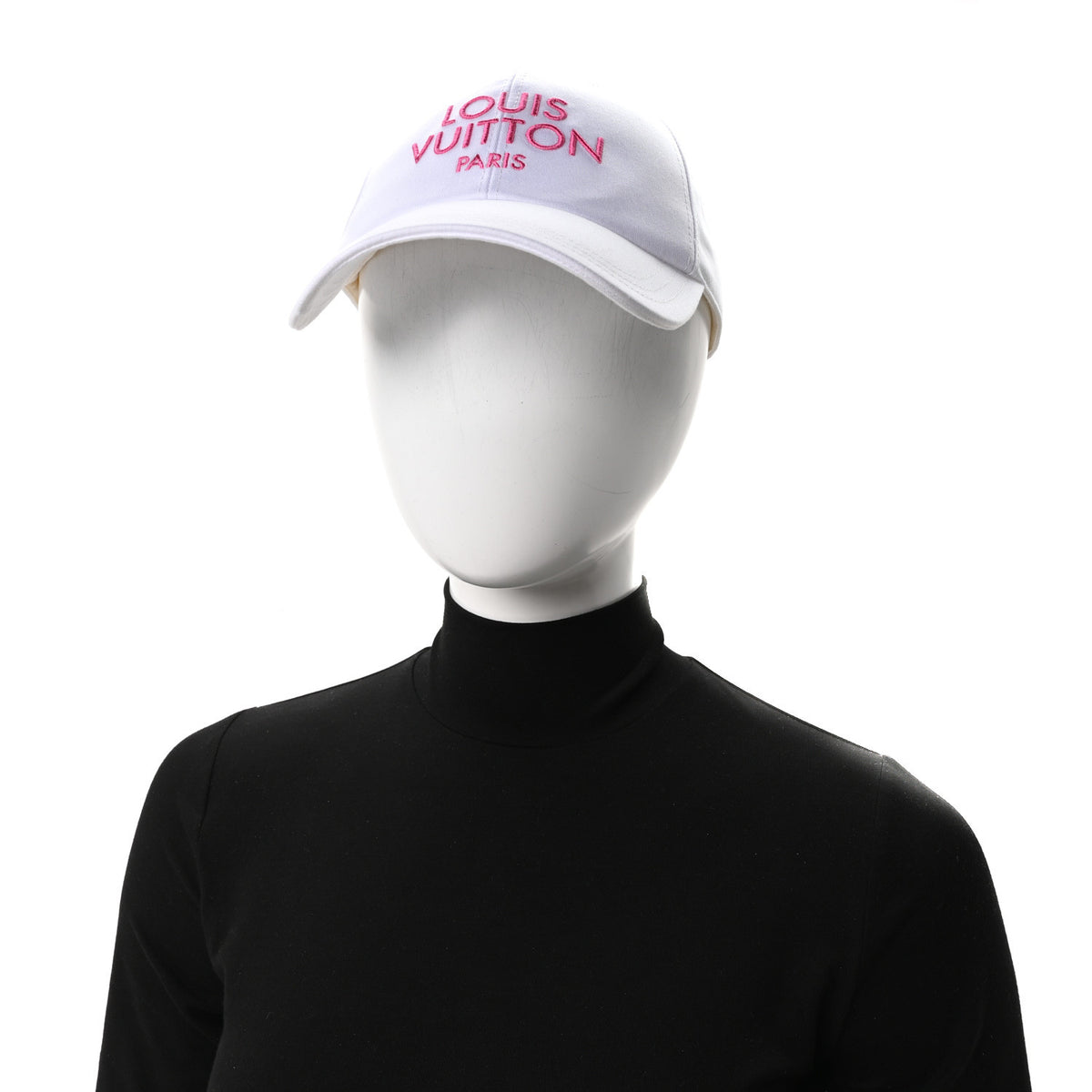Cotton Baseball Cap M White