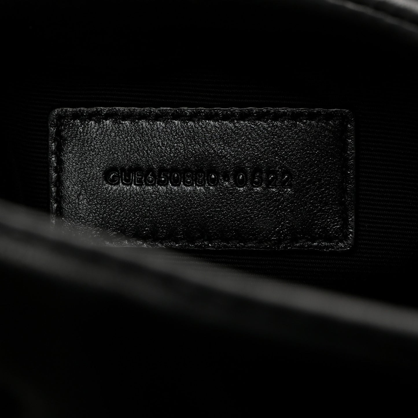 Lambskin Monogram Loulou Puffer Pouch Clutch Black
