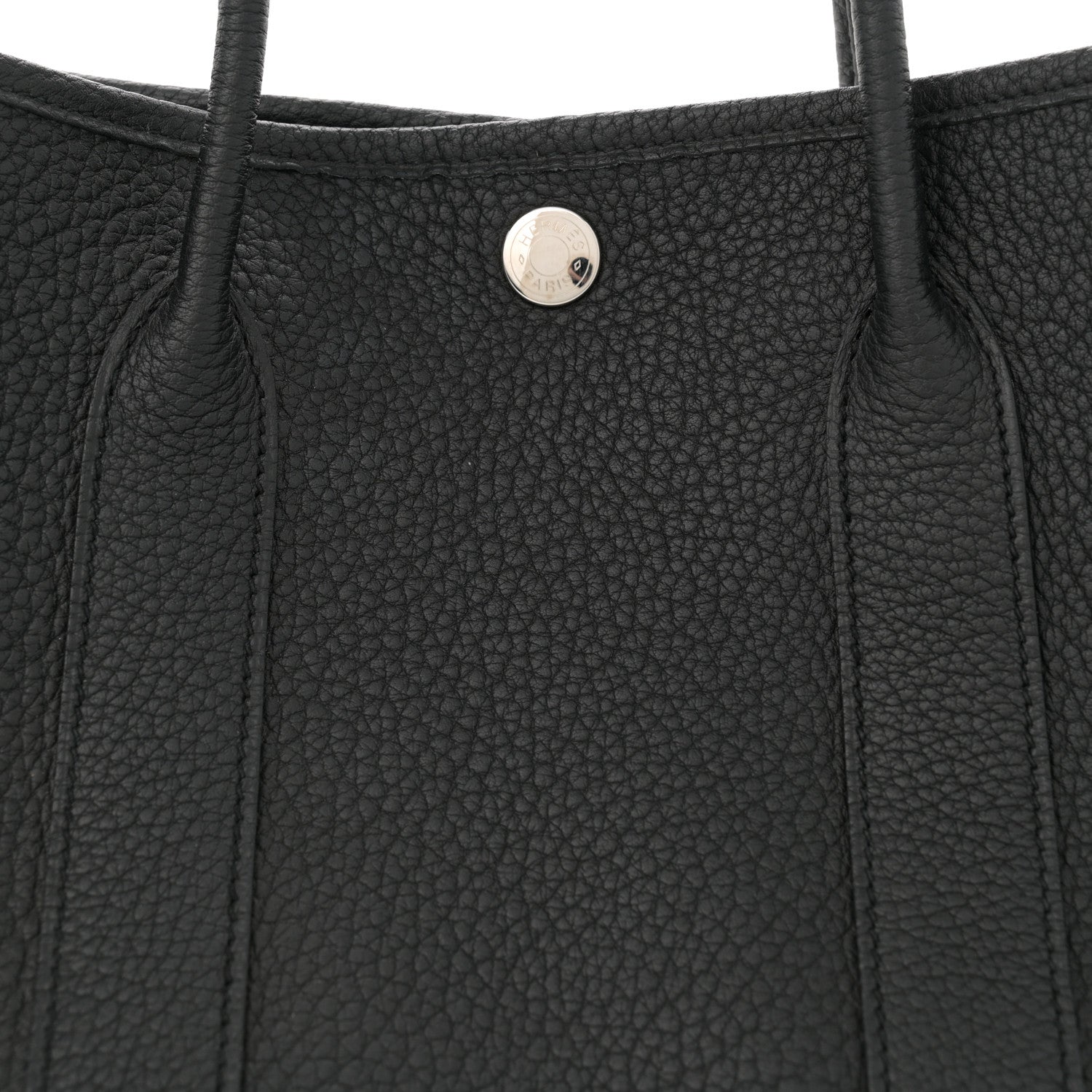 Hermes Negonda Garden Party Tote 30 TPM Black 8 of 11