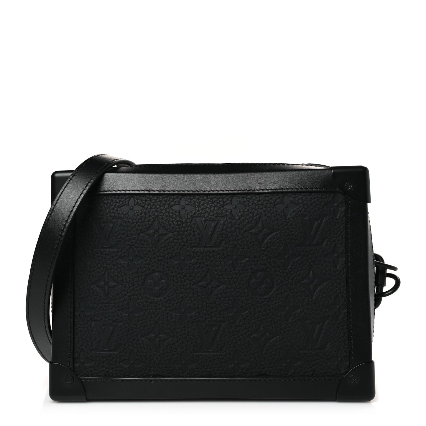 Taurillon Monogram Solar Ray Soft Trunk Black