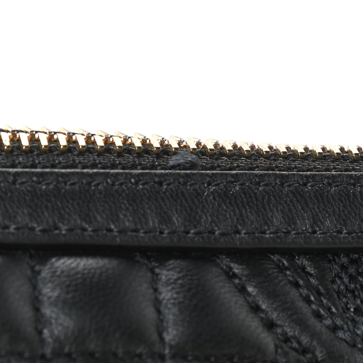 Versace Nappa Barocco Quilted Vanitas Chain Crossbody Bag Black 10 of 12