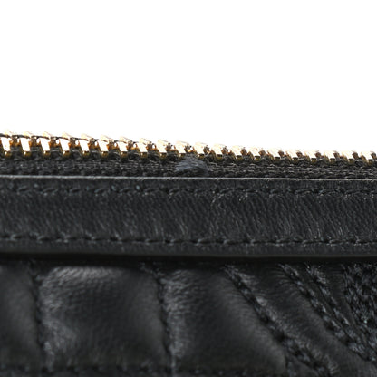 Versace Nappa Barocco Quilted Vanitas Chain Crossbody Bag Black 10 of 12