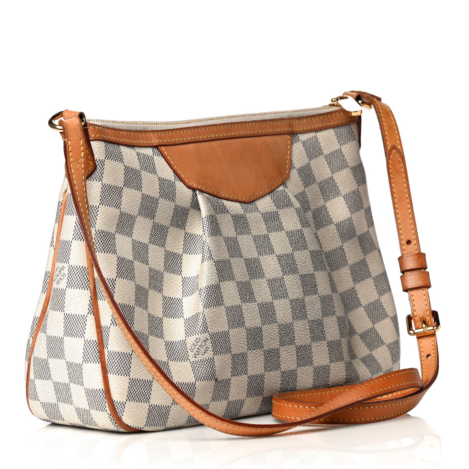 Louis Vuitton Damier Azur Siracusa PM 4 of 9