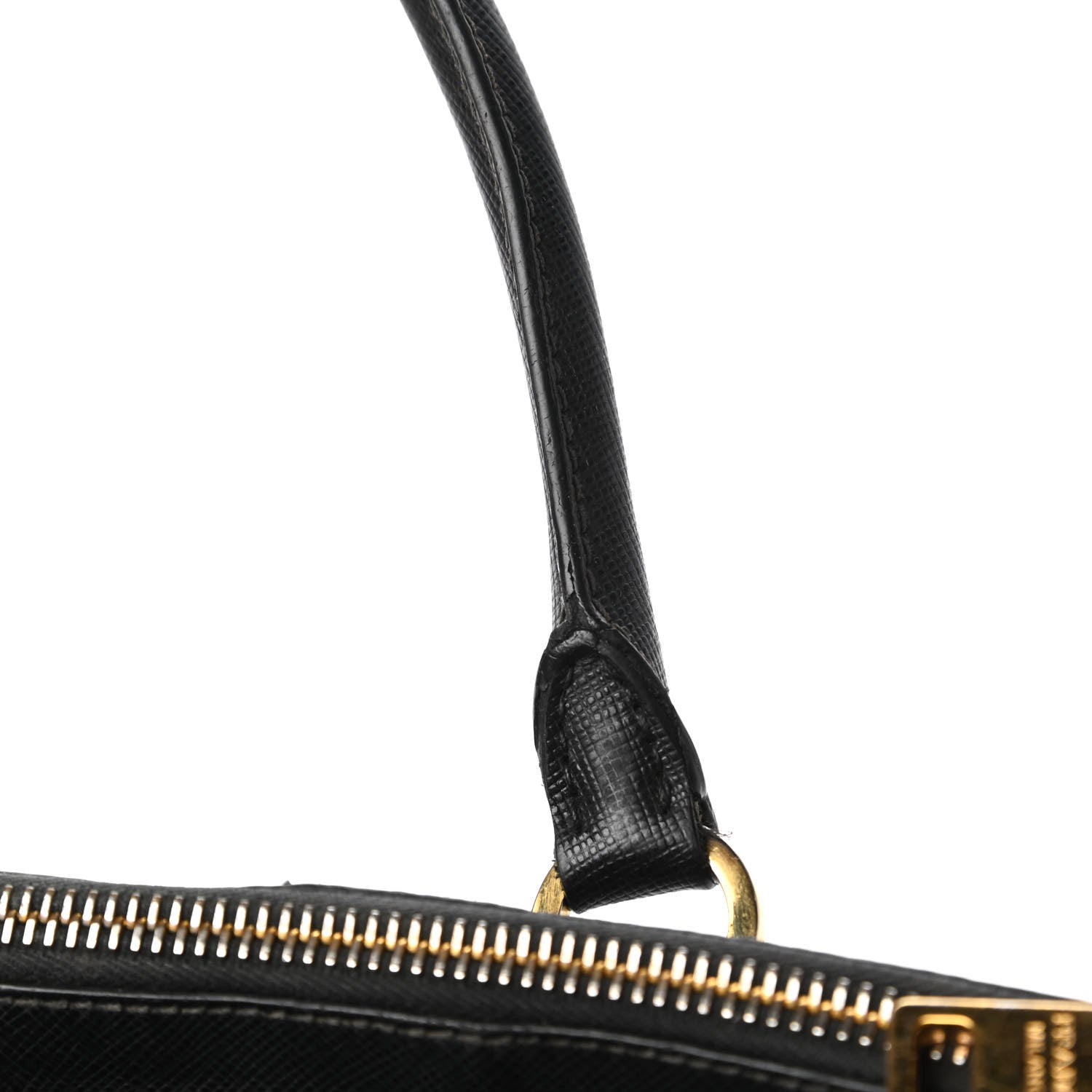 Prada Saffiano Medium Galleria Double Zip Tote Black 14 of 15