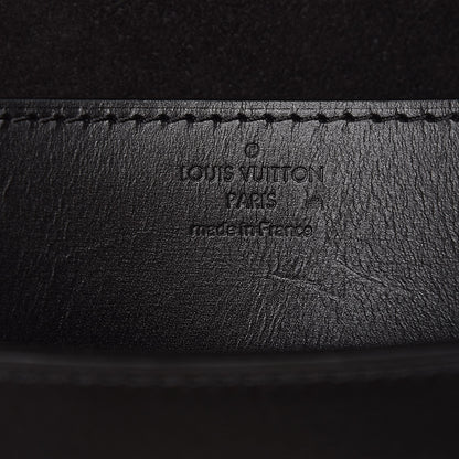 Louis Vuitton Calfskin Chain Louise MM Black 8 of 8