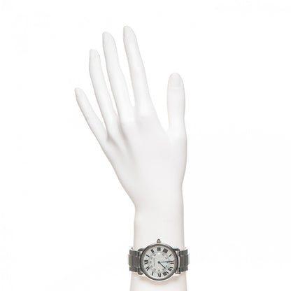 Cartier Stainless Steel 36mm Ronde Solo Quartz Watch 2 of 5