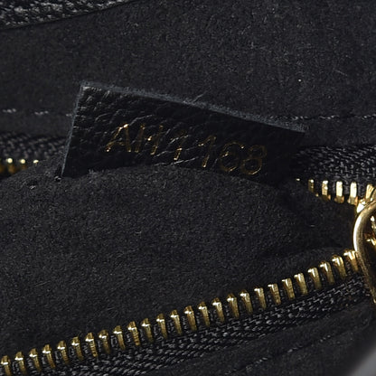 Louis Vuitton Cuir Plume Very Hobo Black 9 of 9