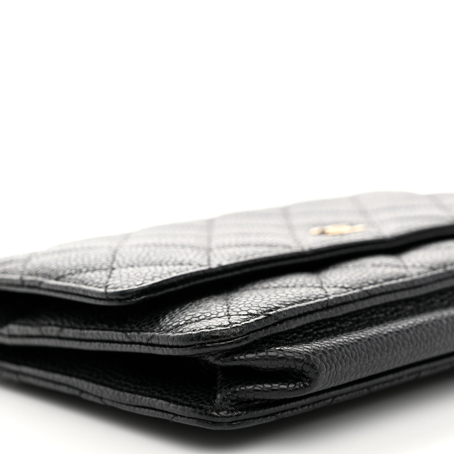 Chanel Caviar Quilted Wallet on Chain WOC Black 10 of 11