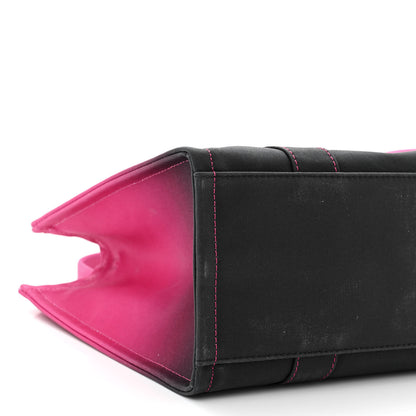 Marc Jacobs Cotton Canvas Medium The Traveler Tote Bag Ombre Pink 9 of 15