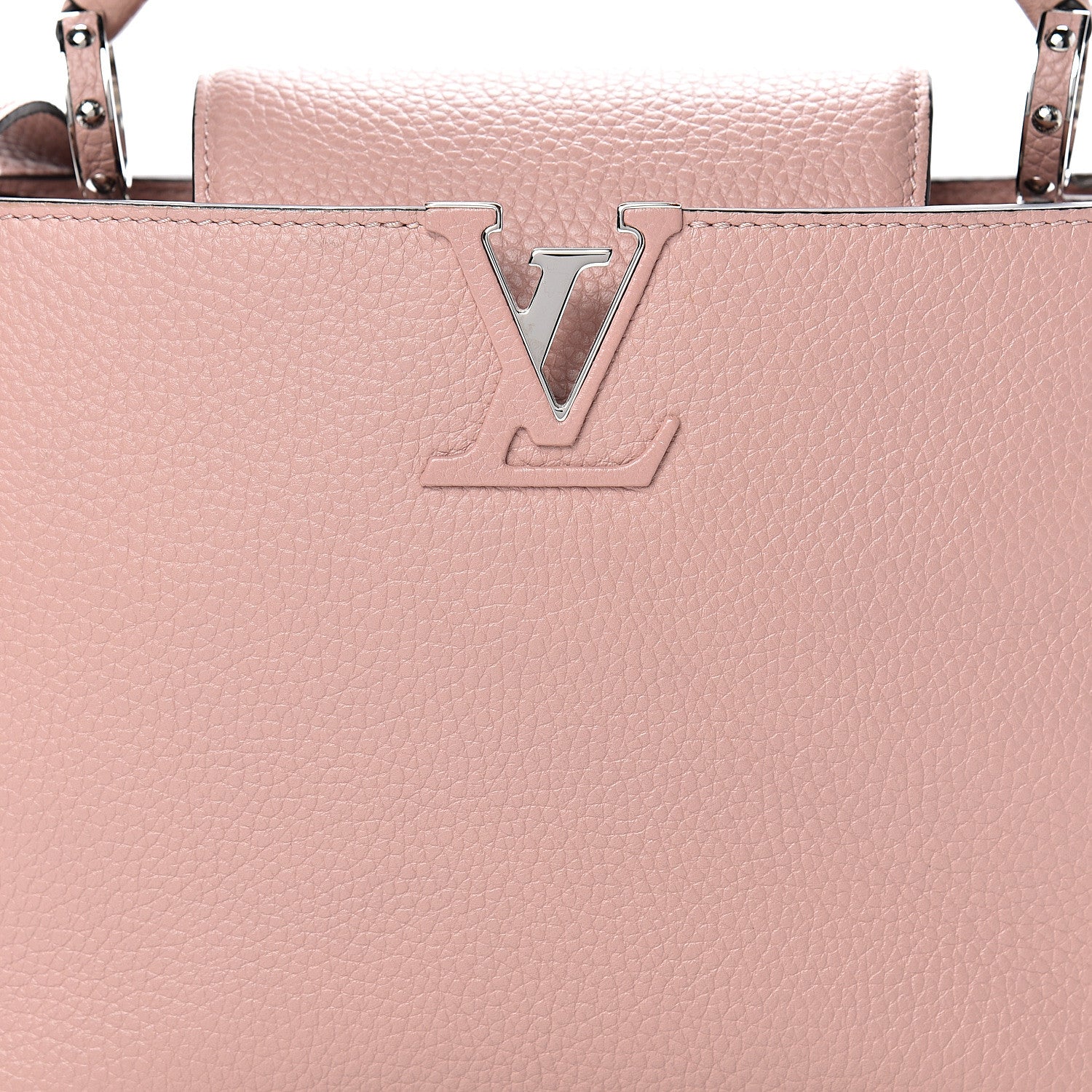 Louis Vuitton Taurillon Capucines BB Magnolia 6 of 10