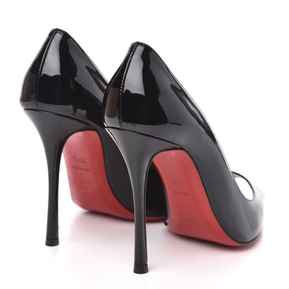 Christian Louboutin Patent Yootish 100 Pumps 37.5 Black 4 of 8