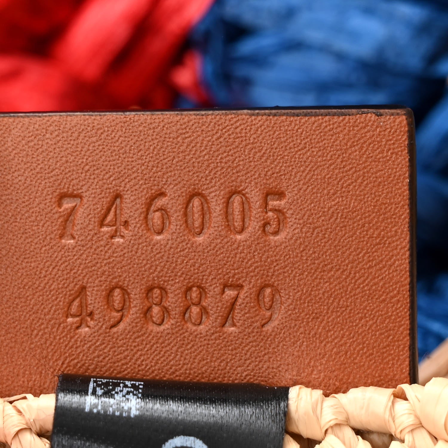 Gucci Raffia Effect Interlocking G Tote Bag Beige 7 of 11