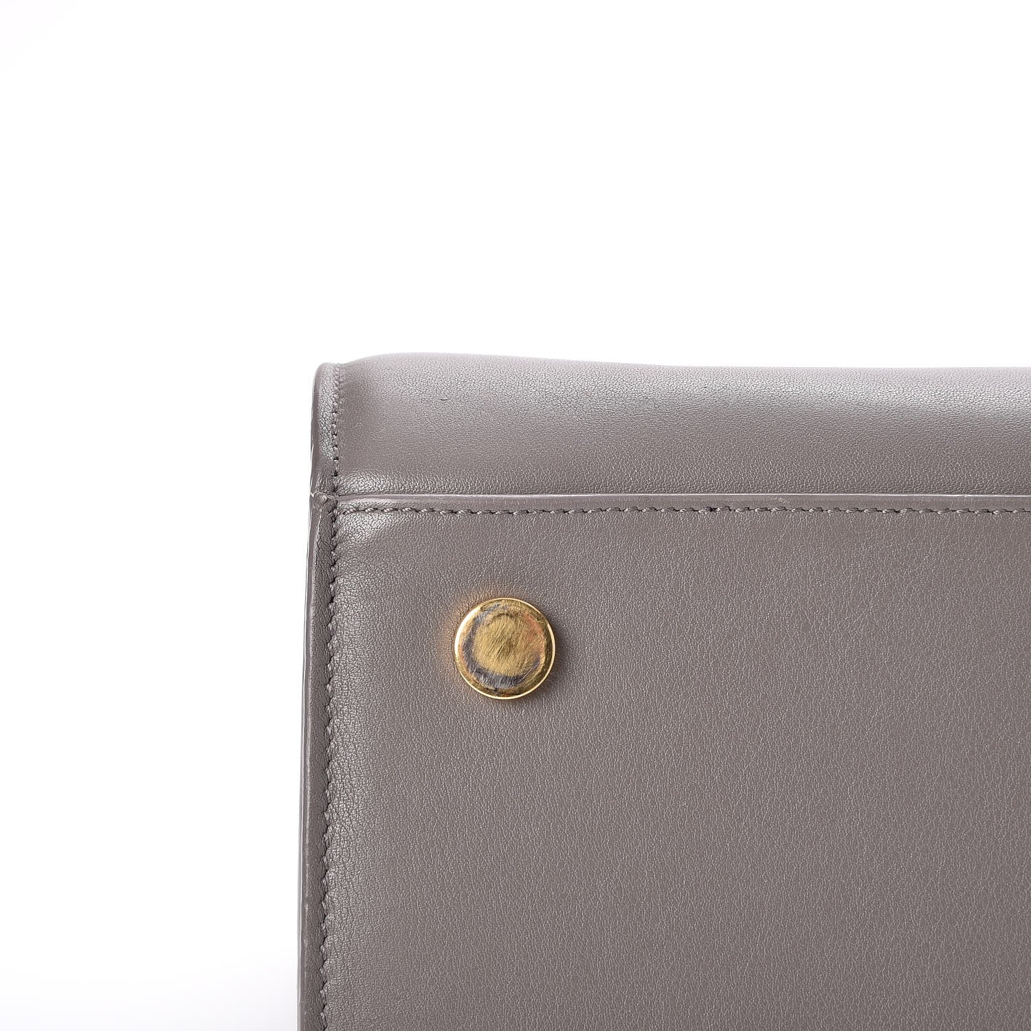 Saint Laurent Calfskin Large Sac De Jour Carryall Grey 9 of 10