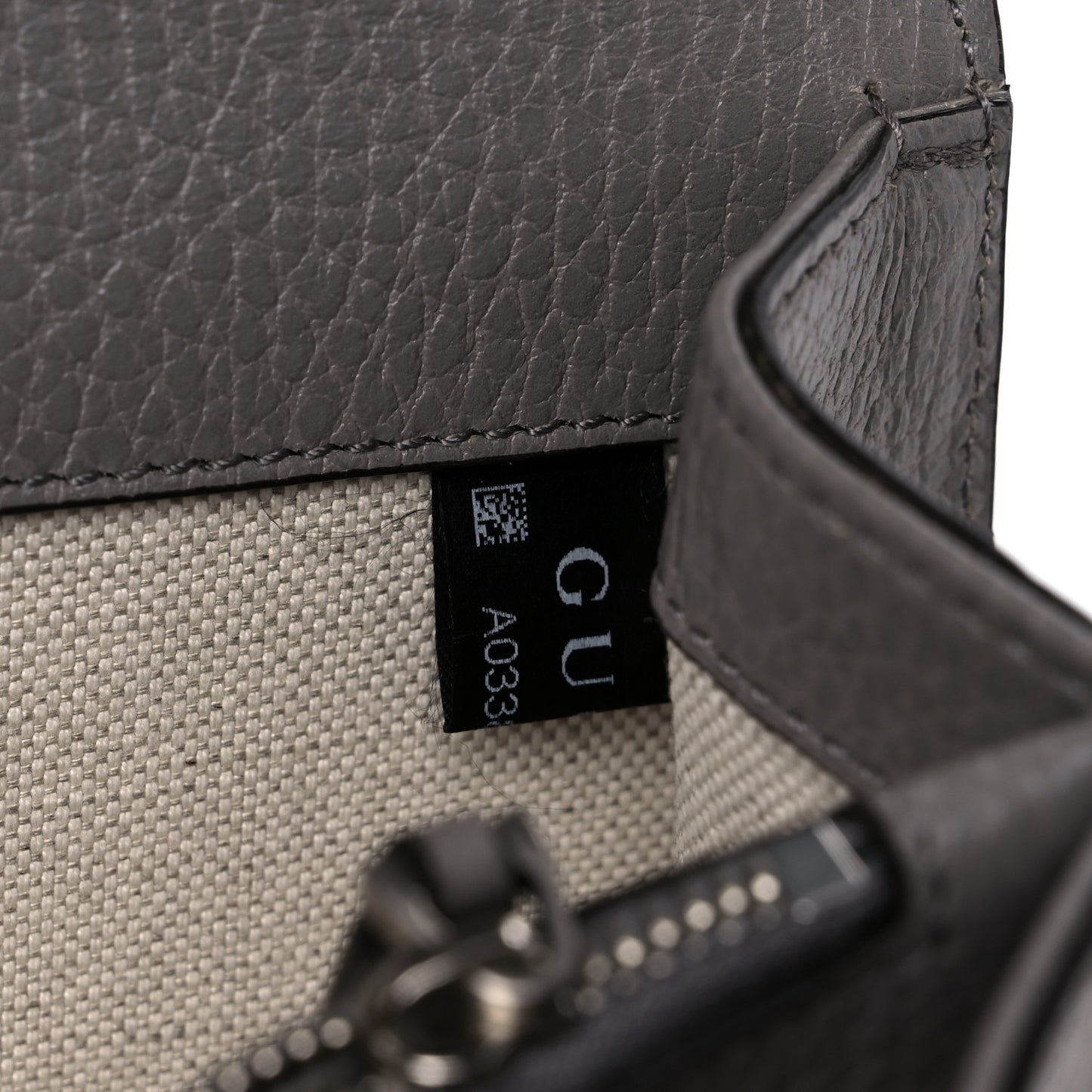 Pebbled Calfskin Small Dionysus Shoulder Bag Dusty Grey