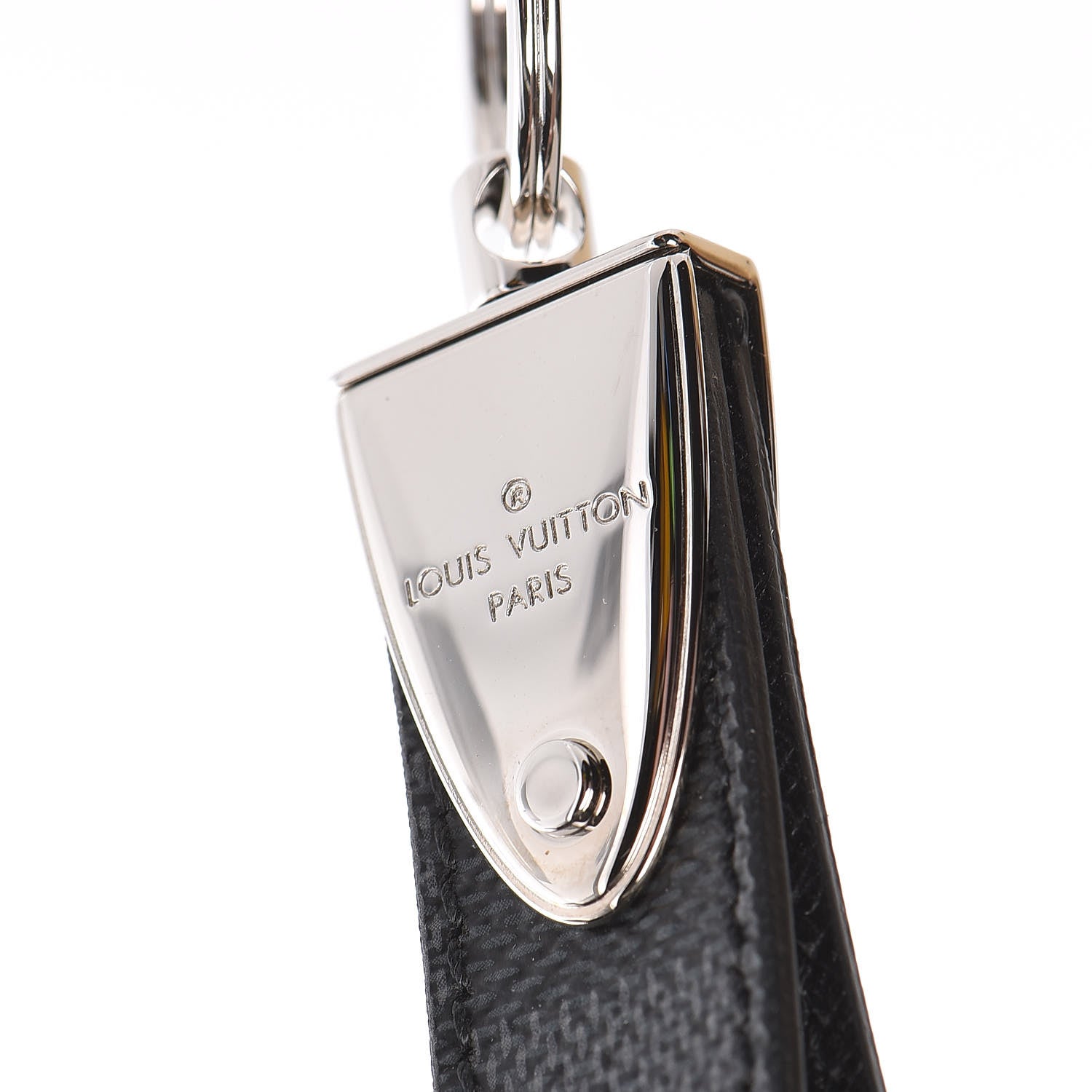 Louis Vuitton Damier Graphite Dragonne LV Key Holder 3 of 4