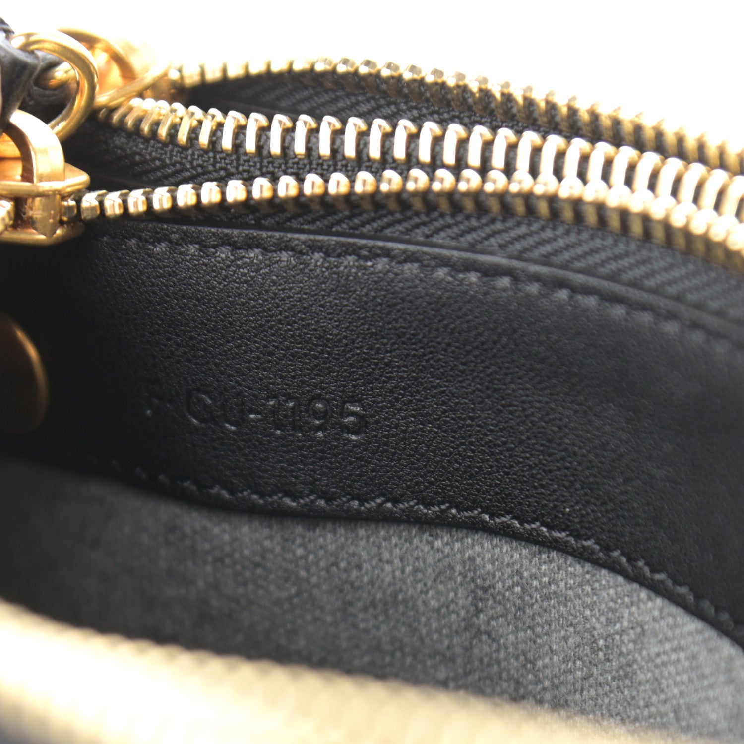 Celine Lambskin Small Trio Crossbody Bag Black 9 of 12