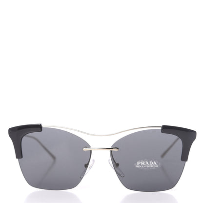Prada Cat Eye Sunglasses SPR 21U Black 3 of 8