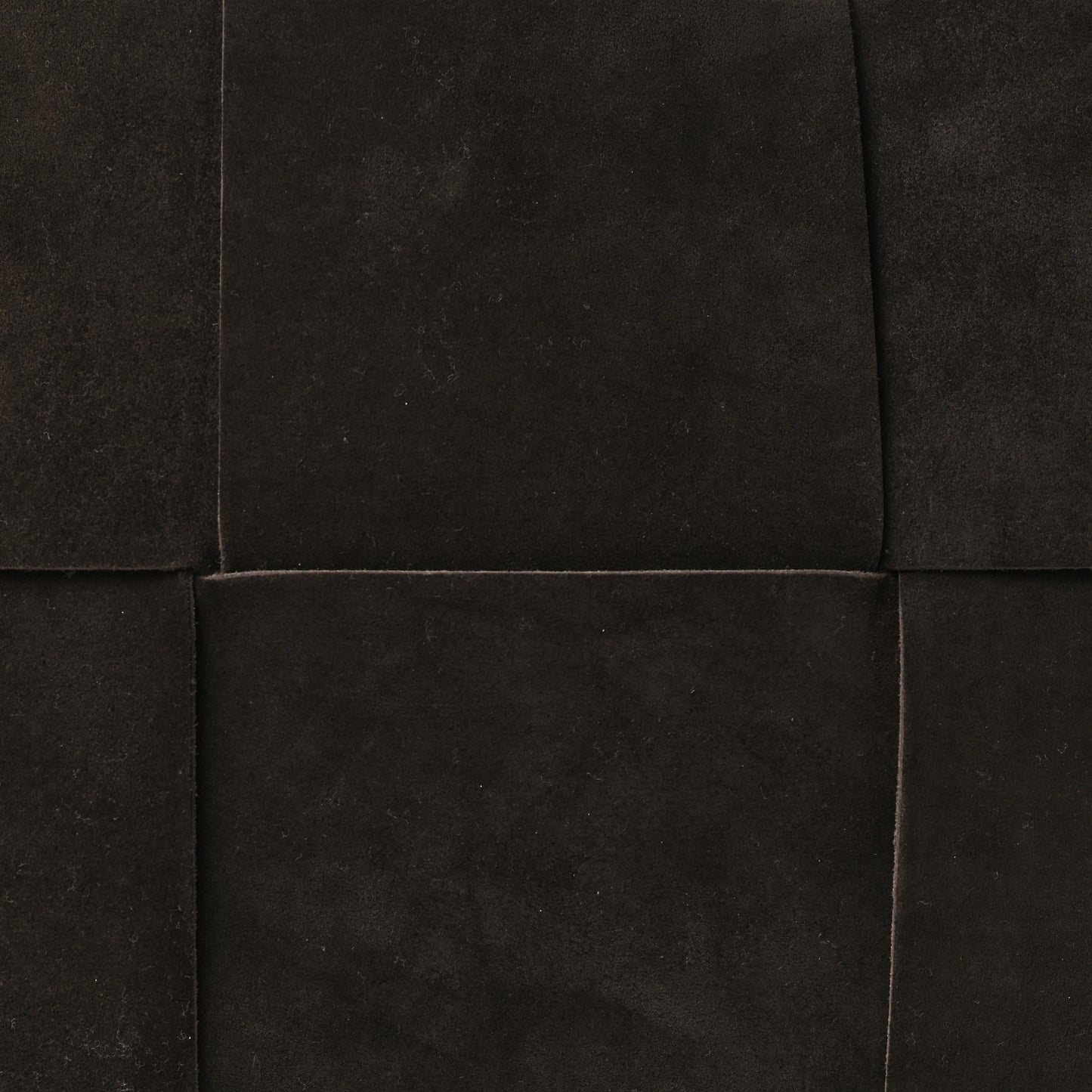 Suede Maxi Intrecciato Arco Tote Fondente