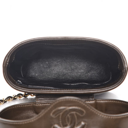 Chanel Lambskin Quilted Tassel Shoulder Bag Dark Brown 5 of 8