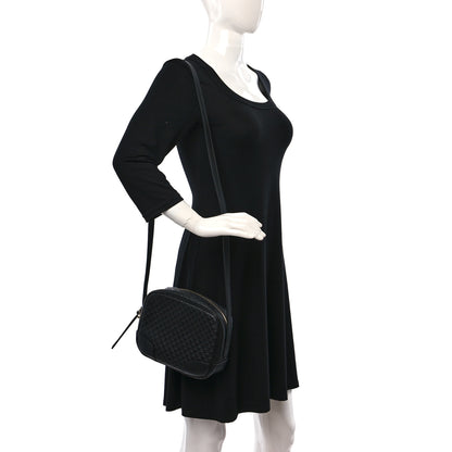 Gucci Microguccissima Mini Bree Messenger Bag Black 3 of 9