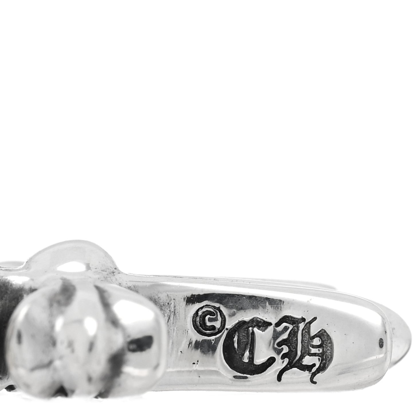 Sterling Silver Diamond Baby Fat Cross Pave Pendant