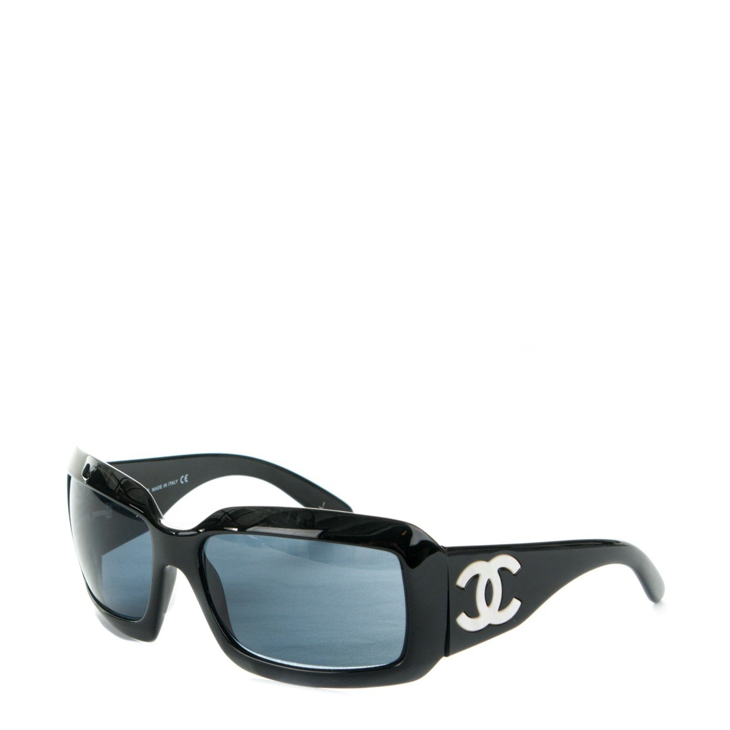 Chanel Mother of Pearl CC Sunglasses 5076-H Black 1 of 6