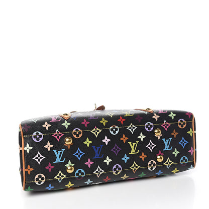 Louis Vuitton Monogram Multicolor Aurelia MM Black 4 of 15