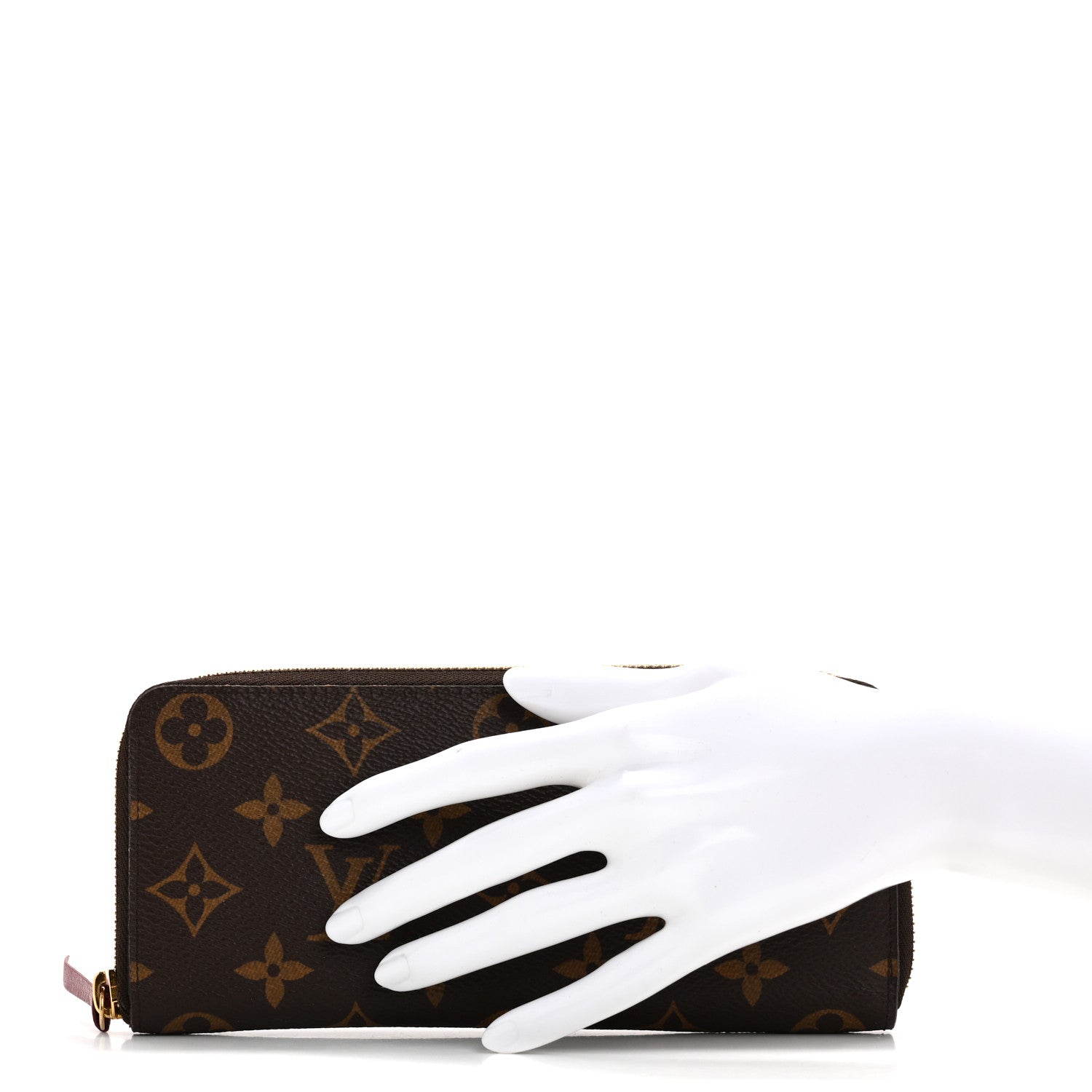 Louis Vuitton Monogram Clemence Wallet Fuchsia 2 of 8