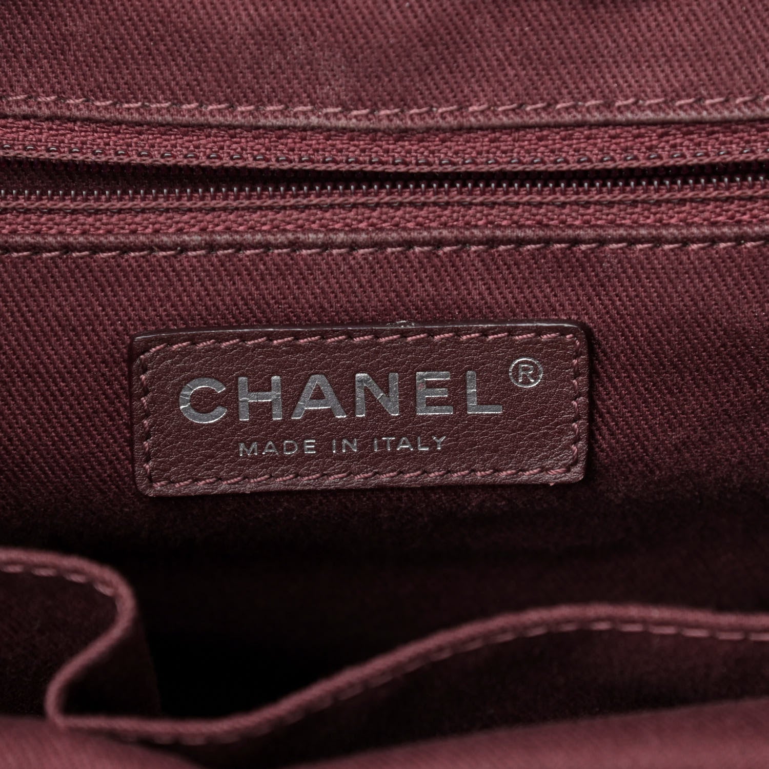 Chanel Iridescent Calfskin Small In The Mix Tote Navy 6 of 15