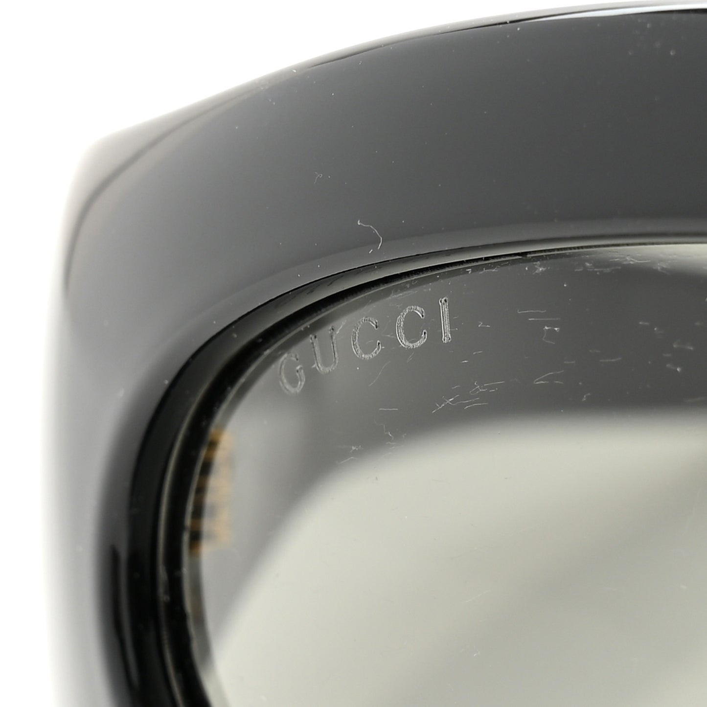 Acetate Oval Sunglasses GG1247S Black